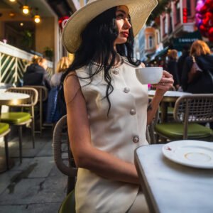 CHARDONNAY CREAM COLOR  VEST