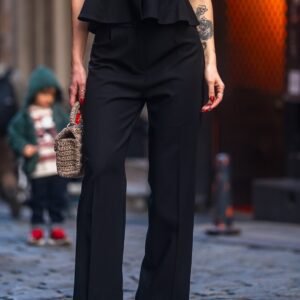 NOIR BLACK  PALAZZO PANTS